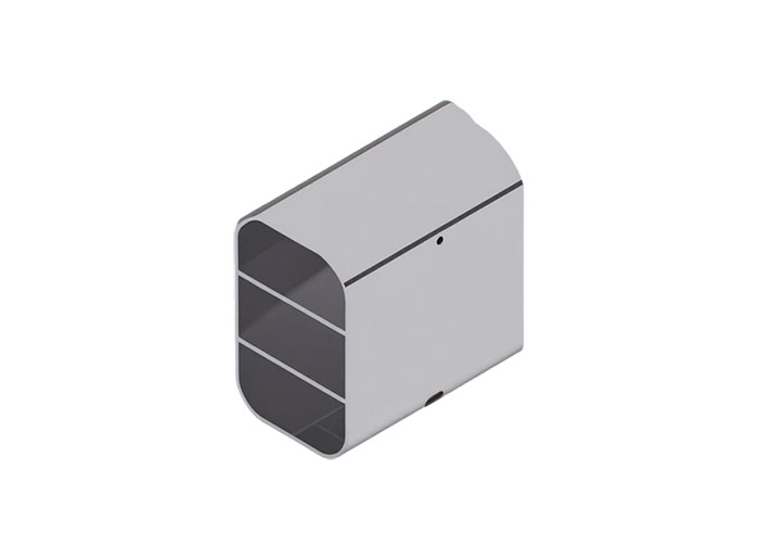 鋁型材定制開模汽車吸能盒鋁型材